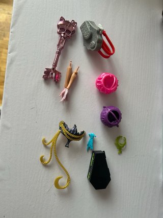 Lotto di 3 bambole Monster High