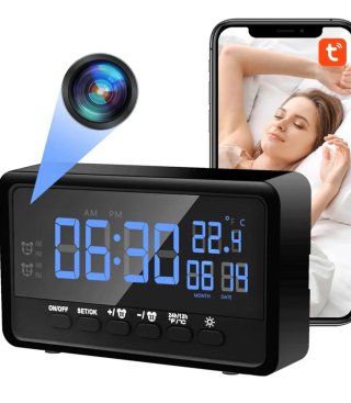 Sveglia WiFi HD 1080P con Monitoraggio Remoto