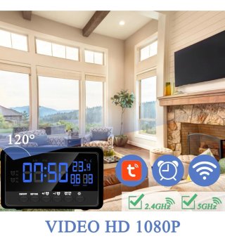 Sveglia WiFi HD 1080P con Monitoraggio Remoto