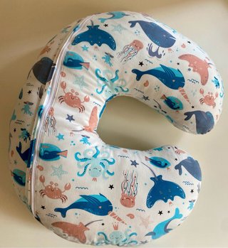 Cojín de lactancia Jovell - Estampado marino