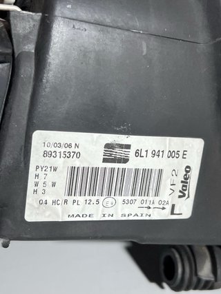 Faro Seat Ibiza 6L