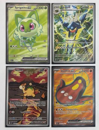 POKEMON TCG LOTE 4 CARDS HEROES ASCENDENTES