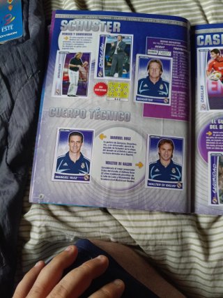 Colección Cromos Real Madrid 2007/2008 completa,