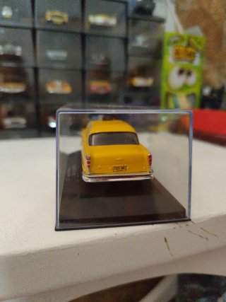 Coche a escala Checker Taxi Chicago 1980