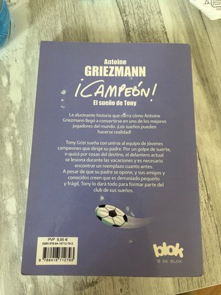 Lote 2 Libros Antoine Griezmann - ¡Campeón!