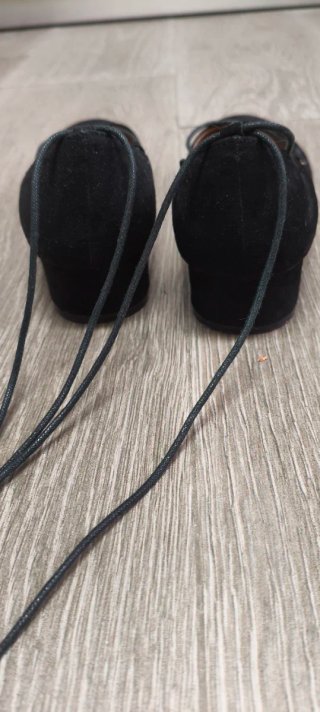 Zapatos negros cordones talla 36