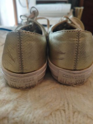 Zapatillas Converse Doradas Mujer Talla 38