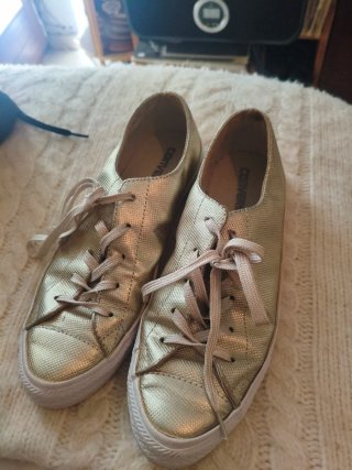 Zapatillas Converse Doradas Mujer Talla 38