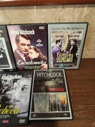 Colección 4 Películas DVD Alfred Hitchcock