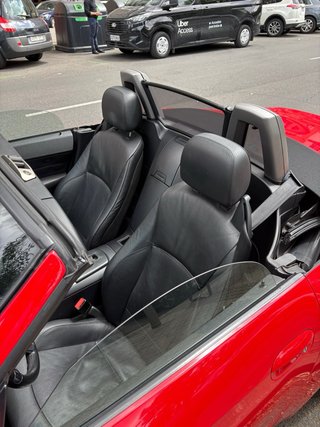 BMW Z4 2007 rojo cabrio