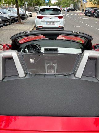 BMW Z4 2007 rojo cabrio