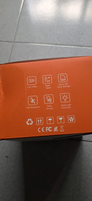Cámara Solar 2K WiFi PTZ Exterior [PRECINTADO]