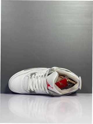 Nike Air Jordan 4 Retro 'White Oreo' Talla 44
