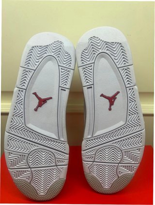 Nike Air Jordan 4 Retro 'White Oreo' Talla 44