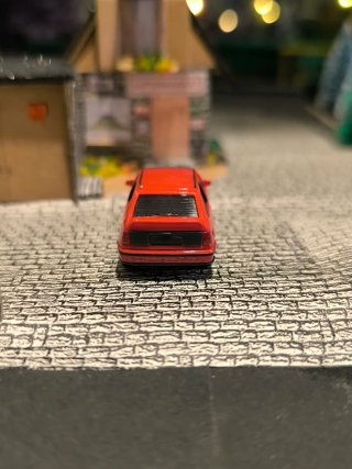 OPEL KADETT GSI LLANTAS BBS ROJO 1/87 MARCA HERPA