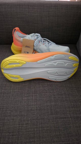 Zapatillas Asics Gel Nimbus 28 Gris Naranja