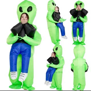 Disfraz inflable de alien para adulto