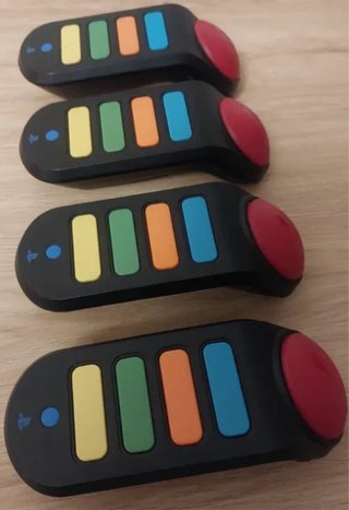 4 Pulsadores Buzz Inalámbricos PS3