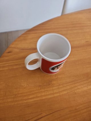 Taza vintage de coca cola