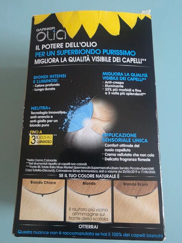 Garnier Olia Tinta Capelli Biondo Chiarissimo 110