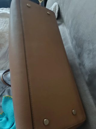 Bolso Tommy Hilfiger Camel Piel