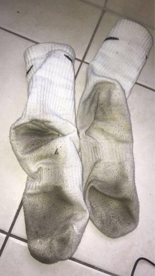 Calcetines Nike Blancos Usados Talla Única