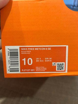 Nike Metcon 6 Scarpe Sportive Uomo taglia 44