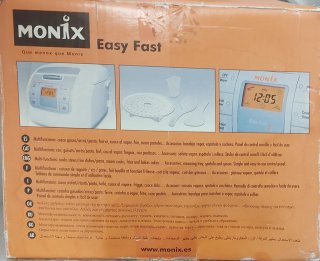 Robot de Cocina Monix Easy Fast 980W
