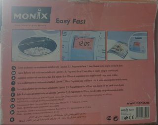 Robot de Cocina Monix Easy Fast 980W