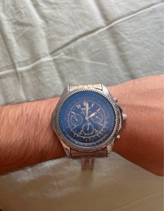 Orologio Breitling Cronografo in Acciaio Blu