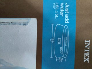 Piscina Hinchable Intex Easy Set Azul