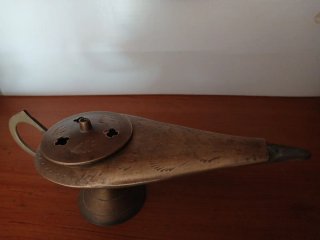 Inciensario Bronce Lámpara Aladino