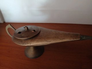 Inciensario Bronce Lámpara Aladino