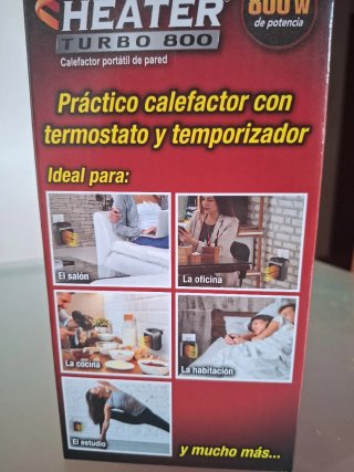Calefactor Handy Heater Turbo 800W