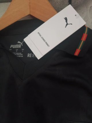 Camiseta Portugal Mundial 2026 Negra Dorada
