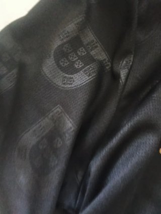 Camiseta Portugal Mundial 2026 Negra Dorada