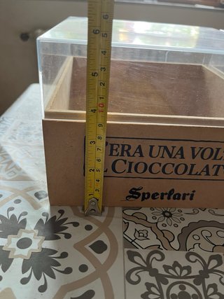 Scatole vintage cioccolato Sperlari (2 pezzi)