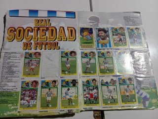 Album Cromos Liga 93-94 Ediciones Este