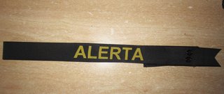 CINTA LEPANTO: ALERTA