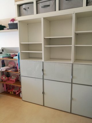 Mueble blanco modular