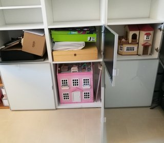 Mueble blanco modular