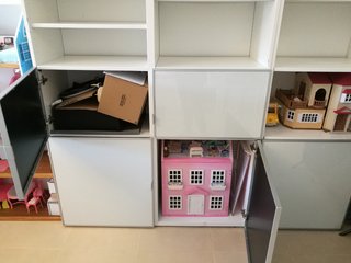 Mueble blanco modular