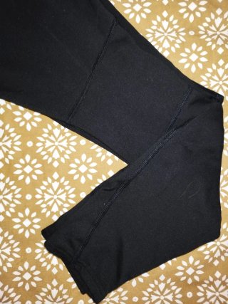 Pantalón de malla deportivo negro invierno