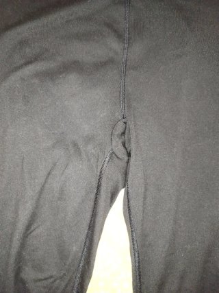 Pantalón de malla deportivo negro invierno