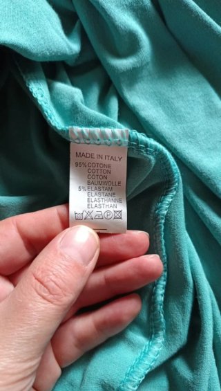 Vestido Boho Verde Agua Azulado Talla Única
