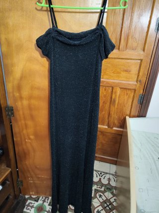 Vestido largo de fiesta Made in Italy