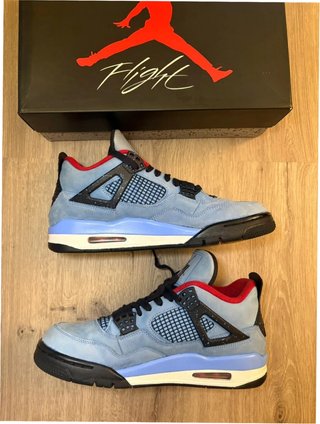 Nike Air Jordan 4 Retro x Travis Scott Talla 41