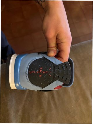 Nike Air Jordan 4 Retro x Travis Scott Talla 44