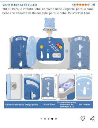 Parque Infantil YOLEO Azul