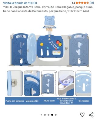 Parque Infantil YOLEO Azul